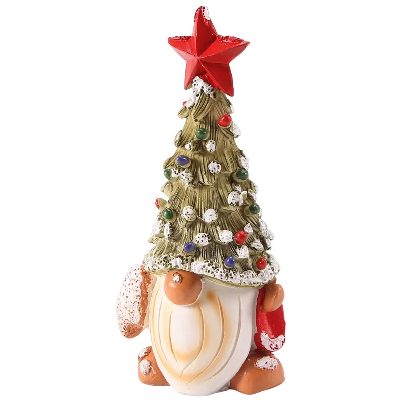 Vianočný Trpaslík Figúrky Gnome Vianočný Stromček Stola Vianočný Stromček na Stôl písací Stôl Vianočné Dekorácie, Ozdoby . ' - ' . 2