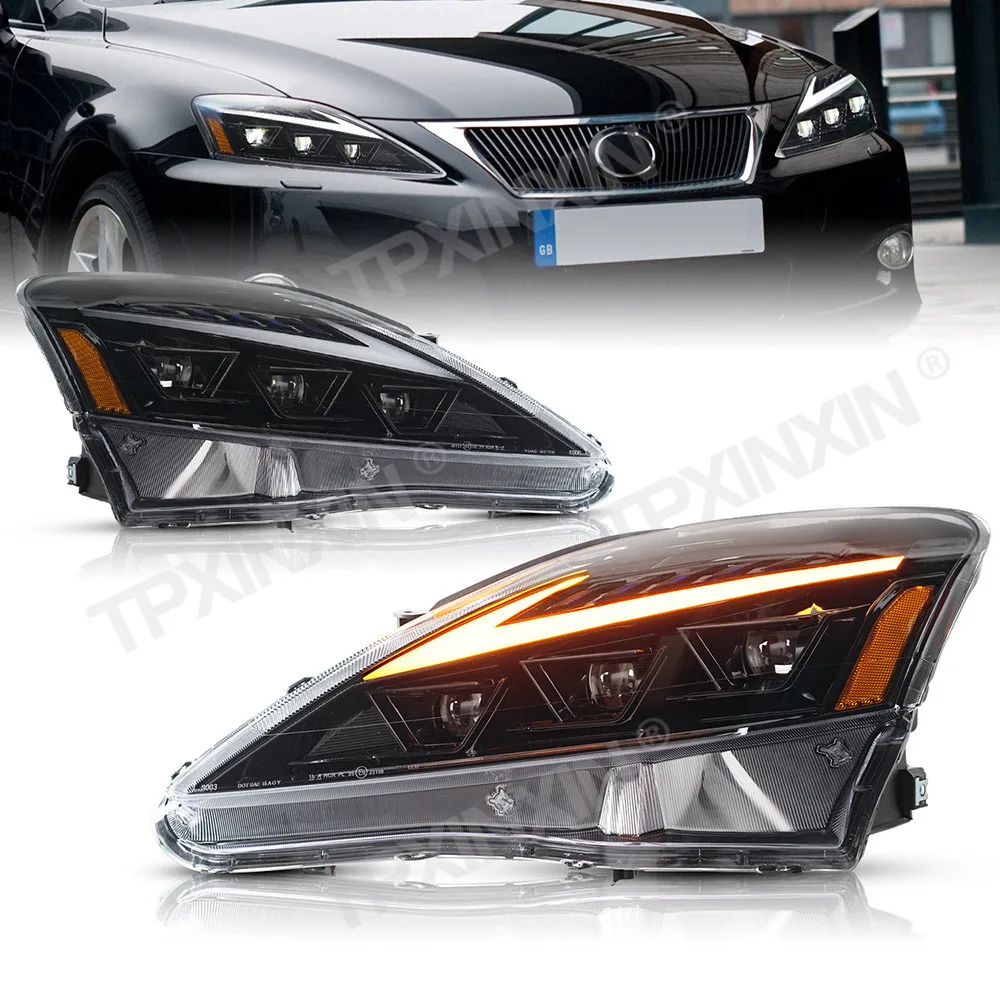 Vysoko Kvalitné Auto Svetlometu Brzdové Svetlo Pre Lexus IS250 IS350 ISF ISC 2006-2012 VIEDLA Cez Svetlometov Automatické Systémy Osvetlenia . ' - ' . 3