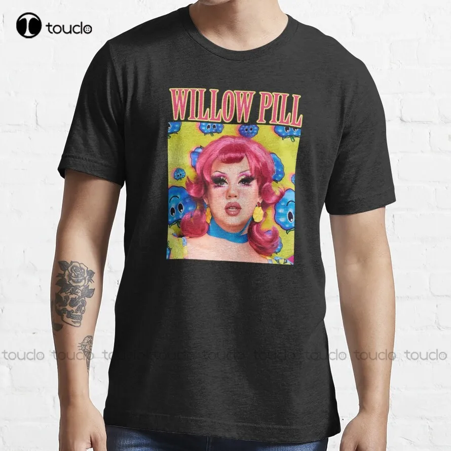 Willow Pilulku T-Shirt Rupaul ' S Drag Race Dámske Košele Pre Prácu Vonku Jednoduché Vintag Bežné T-Shirt Gd Hip Hop Xs-5Xl Nové Populárne . ' - ' . 0