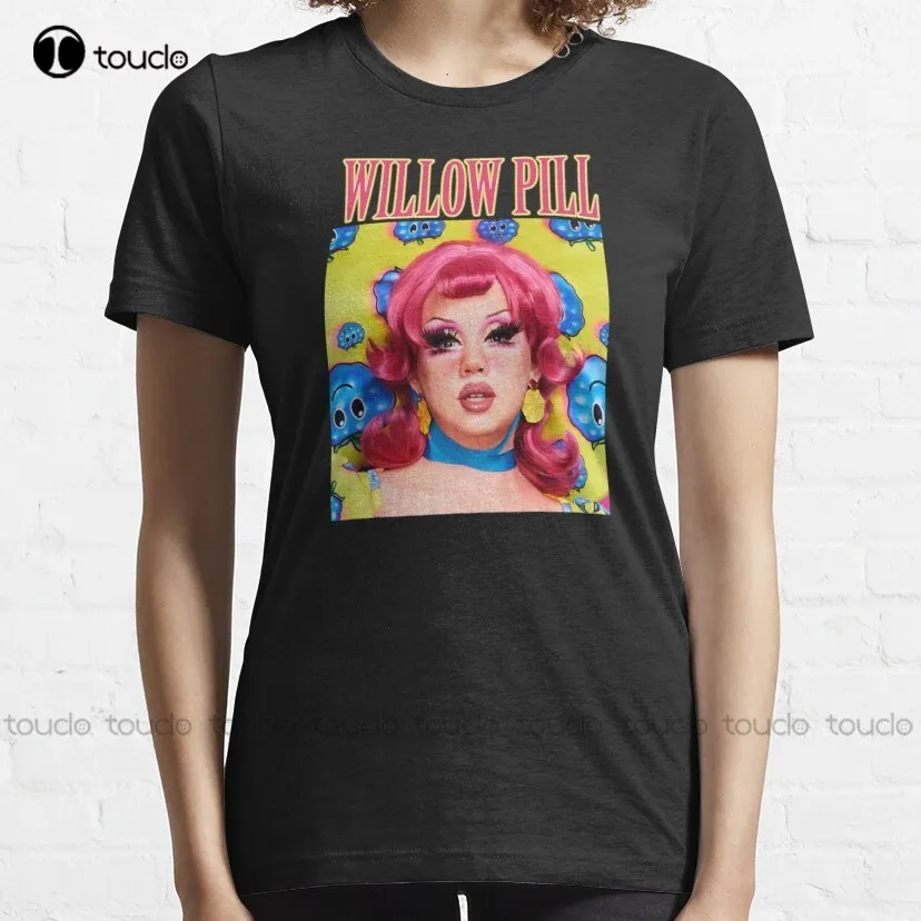 Willow Pilulku T-Shirt Rupaul ' S Drag Race Dámske Košele Pre Prácu Vonku Jednoduché Vintag Bežné T-Shirt Gd Hip Hop Xs-5Xl Nové Populárne . ' - ' . 1