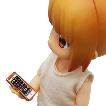 1/12 domček pre bábiky Miniatúrne príslušenstvo bjd bábika mini Model mobilného telefónu Hračka Pre Doll House Decoration