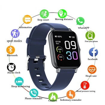1.7 Dotykový displej Smartwatch GTS2 Smart Hodinky Ženy, Mužov, Vodotesný IP68 Športové Hodinky Fitness Tracker Heart Rate Monitor Spánku