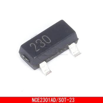 10-50PCS NCE2301AD SOT-23 -12V -2A 0,7 W 73mΩ MOS tranzistor field effect tranzistor