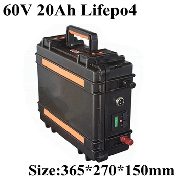 100% 60V 20AH LiFePO4 Batérie ,1500W Elektrické požičovňa Skútrov lítiová batéria + BMS + Nabíjačka , Doprava Zdarma 75V 20S