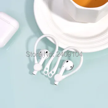 100pairs/veľa nových Ucho Držiak na Bezpečné Nosenie Hákov pre Airpods Bezdrôtové Slúchadlá Príslušenstvo Silikónový Anti-stratil EarHooks