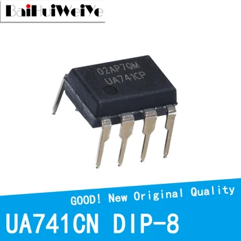 10PCS/VEĽA UA741CN UA741 UA741CP OP Amp LM741 741 DIP-8 Nové Kvalitné Chipset