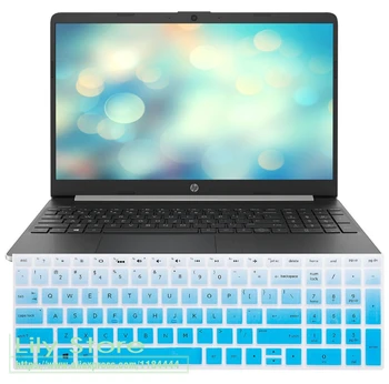 15 palcový Notebook 15.6 Kryt Klávesnice Chránič pre HP Notebook 15s-du1065tx 15s-du1020tx 15s du1061tx du1024tx du0013tx