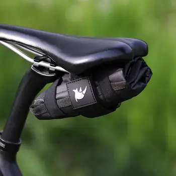 1L Skladací Bicykel Tool Bag Anti Scratch Kompaktný Dobrú Húževnatosť Bicykli Sedadlo Taška pre jazda na Bicykli
