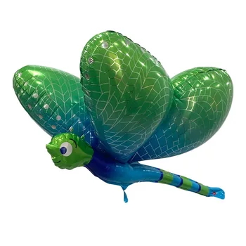1Pc 4D Modelovanie Narodeniny Dekorácie Stereo Plávajúce Prázdne Tému Party Motýľ Dragonfly Hliníkové Hélium Balón Dekor Narodeniny