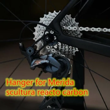 1pc Požičovňa Prehadzovačky záves Pre Merida road Reacto CF3 Merida scultura carbon rám bike mech výpadku Výstroj Chvost Háčik extender