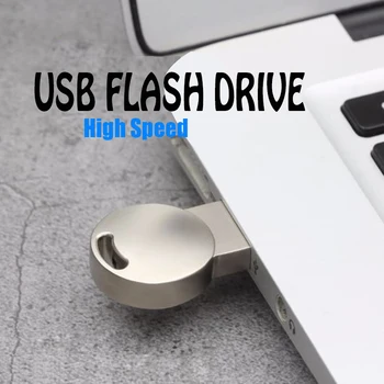 2.0 USB Flash Disk 64 GB Pen Drive 2.0 High Speed 128GB Najlepší Darček Špeciálne USB Memory Stick Nepremokavé kl ' úč Flash U Diskov