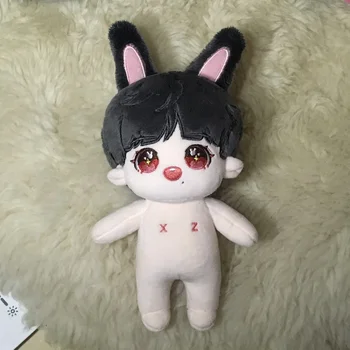 20 cm Star Idol Bunny Doll Uši Bábika Xiaozhan Len Bábiku Star Bábiky s Vymeniteľnými Oblečenie pre Bábiku(Len Bábiky Č Oblečenie)