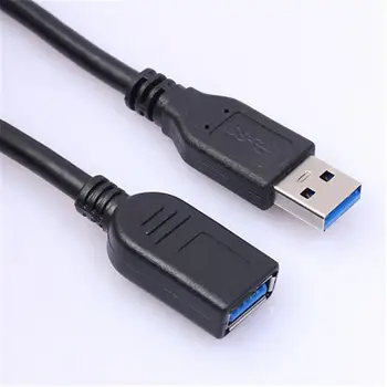 200 cm USB 3.0 Mužského Typu Plug USB 3.0 Ženský Super Rýchle Predlžovací Kábel Kábel
