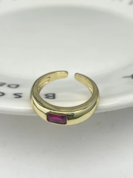 2023 Unisex Micro Pave Rainbow CZ Prstene Pre Ženy A Mužov