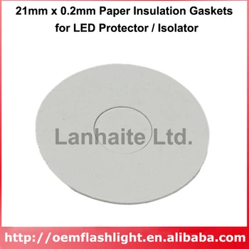 21 mm x 0,2 mm, Papier, Izolácie, Tesnenia pre LED Chránič / Izolant (10 ks)