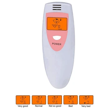 2X Prenosné Zlý Dych Detektor Ústnej Hygieny Stav Tester Úst Vnútorného Zápachu Monitor Nástroje Tvorivé Dodávky