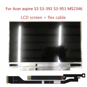 3.3 palcový náhrada za Acer S3-951 S3-391 S3-2464G MS2346 Notebook, LCD displej B133XW03 V3 B133XTF01.0 B133XTF01.1 B133XTF01.2