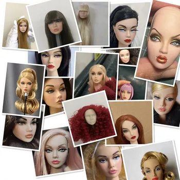 30 cm Originál FR hlavu TO bábika hlavy Módne licencia vedúci kvality bábika hlavy dievčatá Obliekanie DIY hračka časti