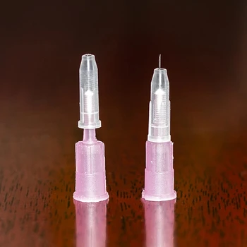 31 G 4 mm nastaviteľné malé ihly, jednorazové 31 G lekárske micro-vstrekovania plastov kozmetické sterilné ihly chirurgický nástroj