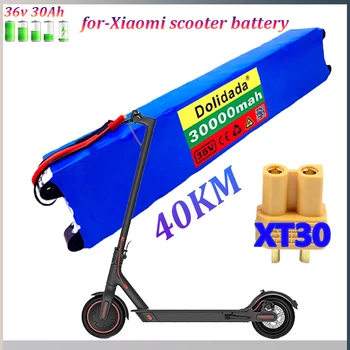 36v 30ah Skúter Vysoký Výkon Nabíjateľná Batéria pre Pre-Xiao Mijia M365 Elektrický Skúter Hoverboard BMS Rada 30000mah