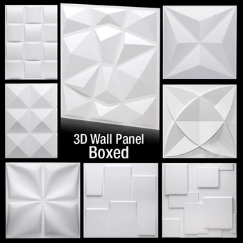 3D Plastové Formy na Dlaždice Panel Formy Sadrokartónové Steny Stone Wall Art Dekoratívne Plastové Forme Stene Panel Nálepky Stropný Panel
