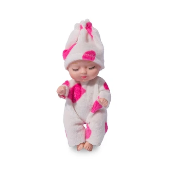 4In Mini Reborn-Dieťa Realistické Bábiky Baby Bábiky s Oblečenie, Hračky Darček pre Dievčatá