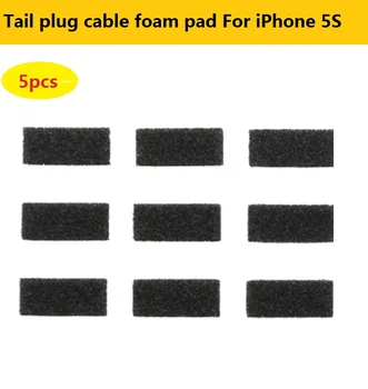 5 ks USB Nabíjací kábel flex penové podložky Pre iPhone 5S nabíjanie usb flex nálepky lepiť Chránič hubky pad Nahradenie opravy