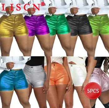 5 ks Väčšinu Položiek Veľkoobchod Veľa Sexy Šortky na Leto 2023 Módne Capris Y2K Ženy Oblečenie Farbou, Nočný Klub Nosenie K11159