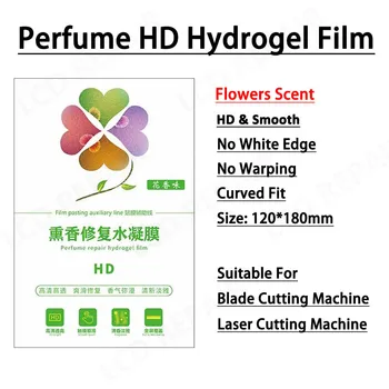 50pc Hydrogel Filmy HD Parfum List na Slnku Y22 Ultra Film Rezací Stroj Ploter TPU Screen Protector Film Späť Nálepky