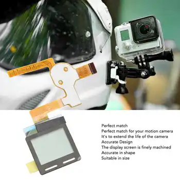 Akcia Fotoaparát, na LCD Displeji Fotoaparátu Digitalizátorom. Sklenený Panel Náhradný Diel pre Hero 3