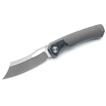 AM8 Nože Kovog Predné Plutvy Skladací Nôž Satin 3.25