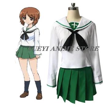Anime Girls und Panzer Cosplay Kostým Dievčatá Vysokej Školy Námorník Školskú Uniformu Anime Cosplay Kostým