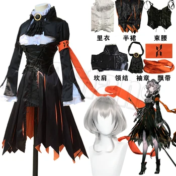 Anime Hry Arknights Cosplay Kostým Talulah Arutorias Halloween, Karneval, Cosplay Kostýmy Nastaviť Žena Jednotné Darček Šaty a obleky