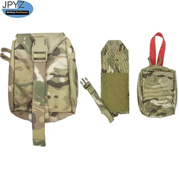 ATS Taktické Vybavenie Zdravotníckych Puzdro IFAK Vojenské Lov MOLLE Kompatibilné Prvá Pomoc Kit