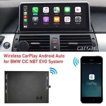Auto Video OEM integrácia carplay ios X5 M F85 2014-2017 s NBT systém android auto adaptér bezdrôtovej Bluetooth súprava pre auto cd