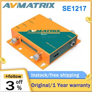 AVMATRIX SE1217 H. 265/264 kompatibilný s HDMI Streaming Encoder na youtube škubnutí facebook periskop niconico live stream