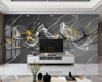beibehang Prispôsobený nové geometrické mramorový vzor abstraktná dymu, TV joj, tapeta na stenu papiere domova papier peint