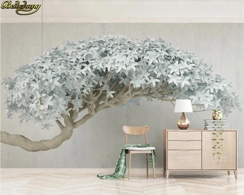 beibehang Vlastné 3d tapeta nástenná maľba 3d stereo kvitnutia stromov moderné tv pozadí steny papiere domova abstraktných de parede