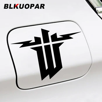 BLKUOPAR Wolfenstein Prvá Osoba Akčné Hry Logo Auto Samolepky Osobnosti Nepremokavé Odtlačkový Kufor na Prilbu na Motocykel, Dekorácie