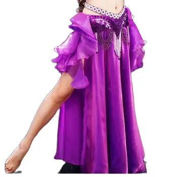 Brucho Indickej východnej vlasy kyvné baladi tanečné kostýmy Bellydance orientálny tanec kostým oblečenie podprsenka pás sukne, šaty 3256