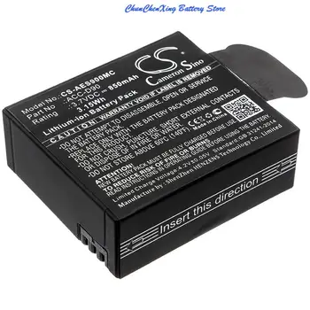 Cameron Čínsko Batéria 850mAh ACC-D90 pre AEE D90 S90 S91B LyfeSilver LyfeTitan LyfeS72
