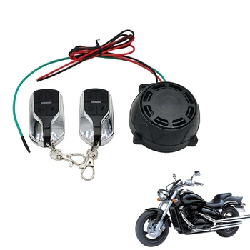 Diaľkové Dual Diaľkové Ovládanie Proti Krádeži Alarm na Motocykel, Alarm Bezpečnostný Systém s Citlivý Snímač Vibrácií