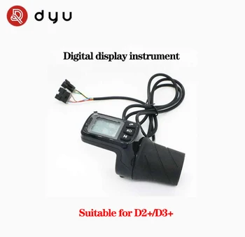 Digitálny Displej Rukoväť Nástroj Diely pre DYU Elektrický Bicykel D2+ / D3+ Plyn Panel Príslušenstvo