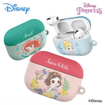 Disney Snow White Ariel Popoluška Ochranné puzdro pre Airpods 3 Airpods Pro 2 1 Bezdrôtová Bluetooth Slúchadlá Ochranný Kryt