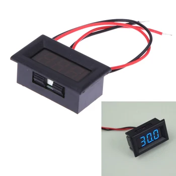 DIY Červená Modrá Mini Digitálny Merač Napätia Displeja Modul Voltmeter Napätie Test Meter Panel Voltmeter
