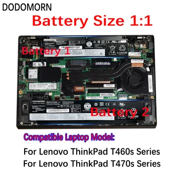 DODOMORN Nové 00HW023 Batérie 00HW022 00HW036 Pre Lenovo ThinkPad T460S T470S Série 01AV405 01AV406 01AV408 SB10F46460