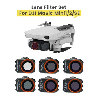 Drone Objektív Filter pre DJI Mini 2 UV ND CPL ŽÚ4/8/16/32PL Fotoaparát Nastaviť Filter pre DJI Mavic Mini 2/SE/Mini Drone Príslušenstvo