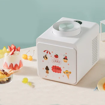 EGrape Mini Automatické talianskej Zmrzliny Stroj na Výrobu Elektrickej Domáce Prenosné Mäkké Slúžiť Ice Cream Maker Domáce Spotrebiče 24V