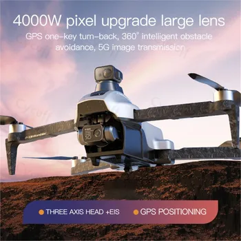 F13 Profesionálny Vojak 4K HD Kamera pre 3 Os Gimbal Eis Anti Shake S GPS Repeater Striedavý Motor Quadcopter RC Vrtuľník Hračky