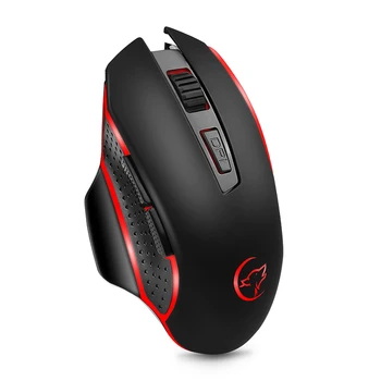 G821 Gaming Mouse, Wireless Mouse Nastaviteľné 2400DPI Optická Počítačová Myš 2.4 Hz Myši pre PC, Notebook